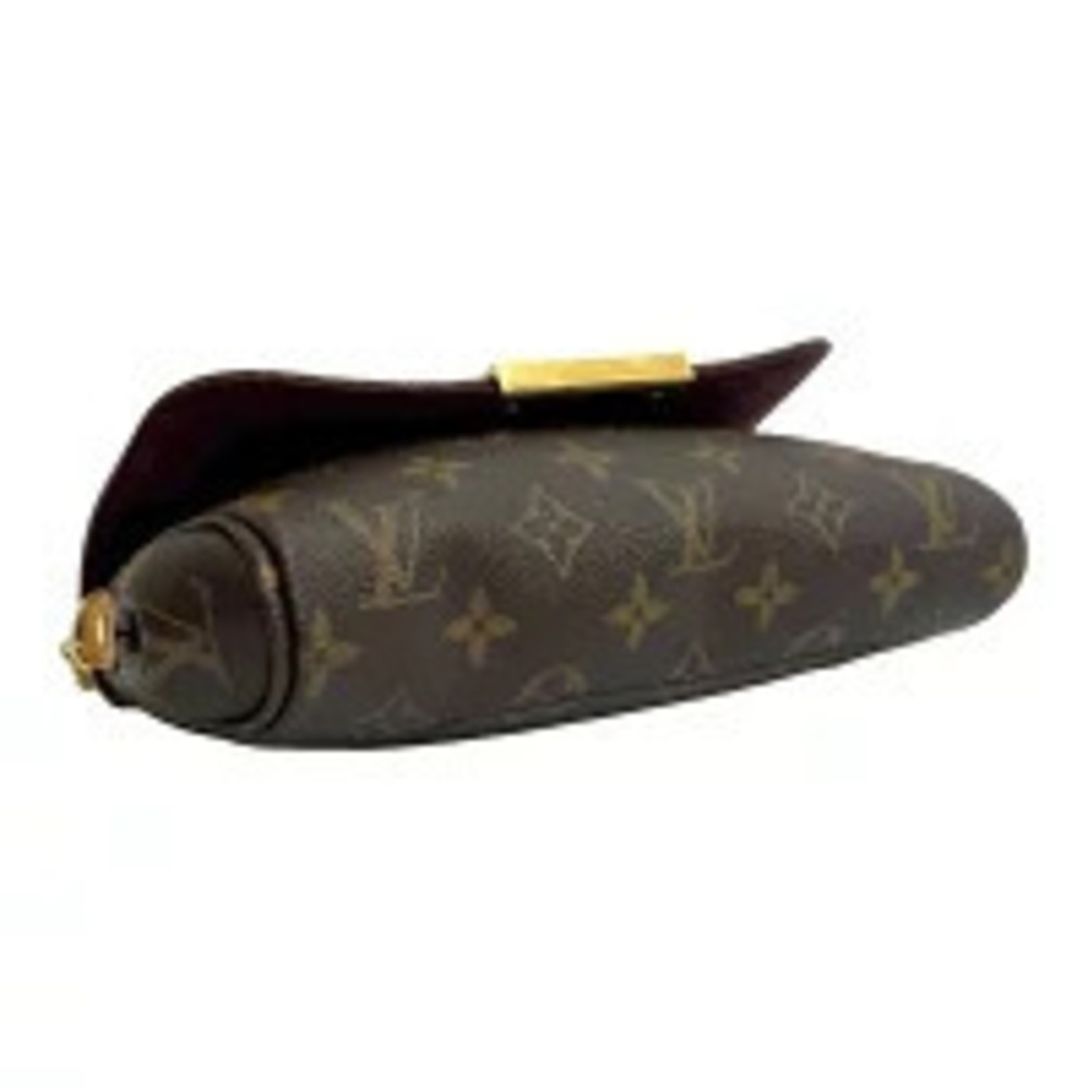 Louis Vuitton Favorite Monogram Leather Shoulder Bag Brown - Picture 7 of 10